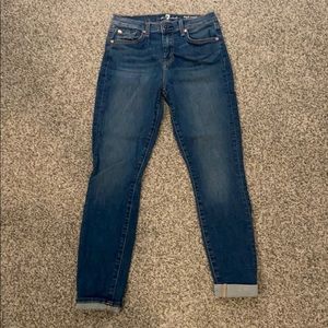 High rise jeans